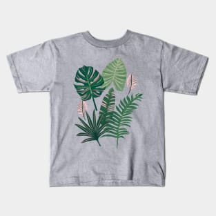 Aztec Jungle Leaves Kids T-Shirt